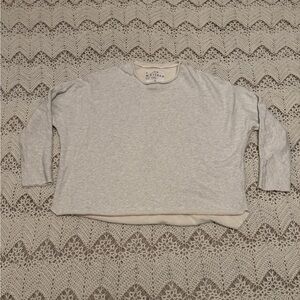 Frank & Eileen Gray Anna Long-Sleeve Capelet Boho Bohemian Style 100% Cotton